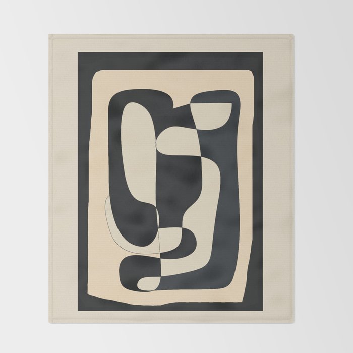 Abstract Geometry 4 Throw Blanket Gallery Image 2