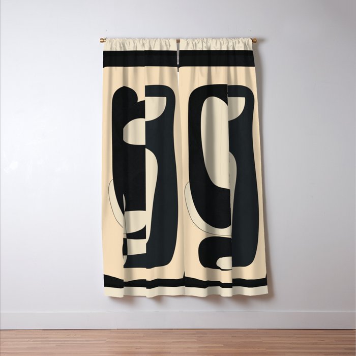 Abstract Geometry 4 Window Curtain Gallery Image 3