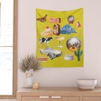 Time in a Bottle Wall Tapestry Gallery Image 2