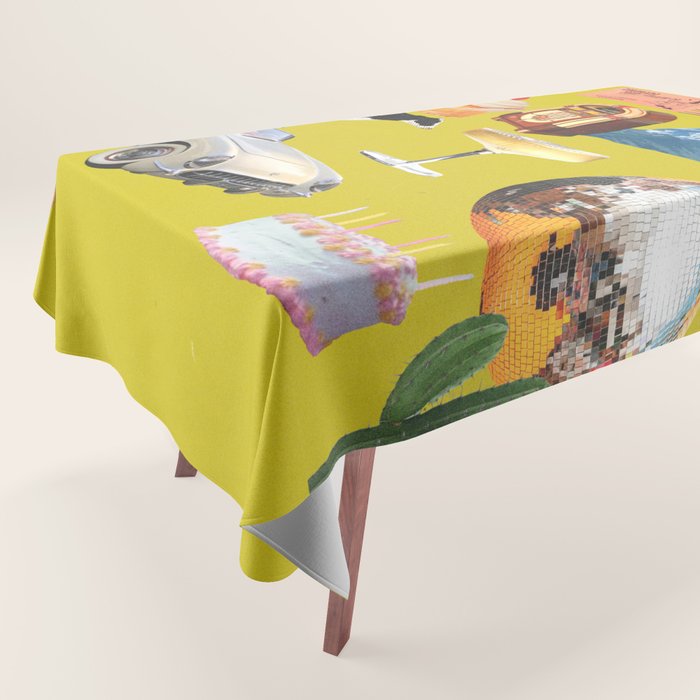 Time in a Bottle Tablecloth Gallery Image 1