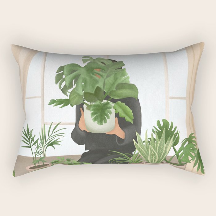 My Little Garden II Rectangular Pillow Gallery Image 1