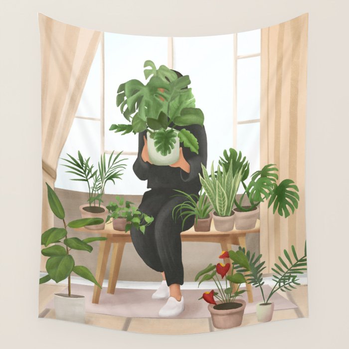My Little Garden II Wall Tapestry Gallery Image 4