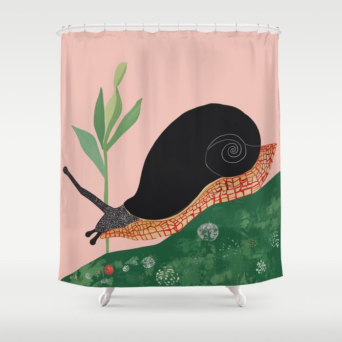 Garden Wanderer Shower Curtain Gallery Image 1