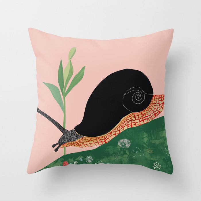 Garden Wanderer Throw Pillow Gallery Image 6