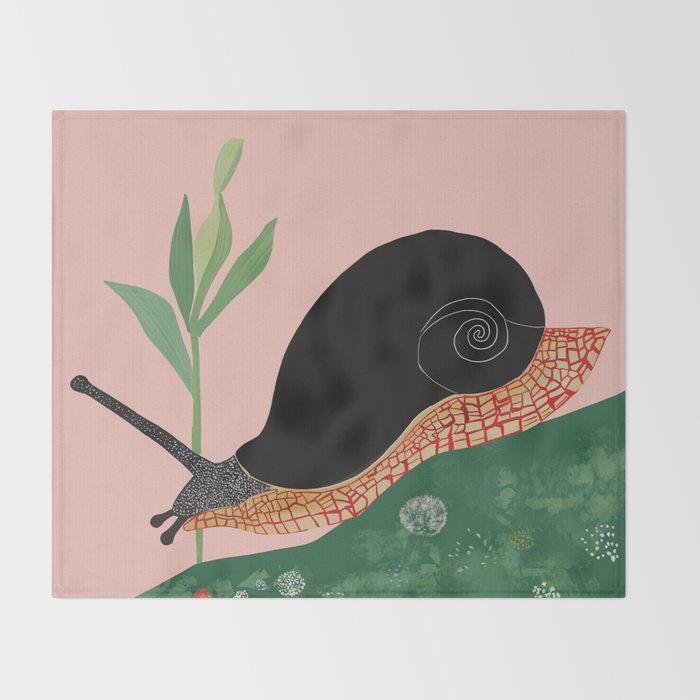 Garden Wanderer Throw Blanket Gallery Image 2