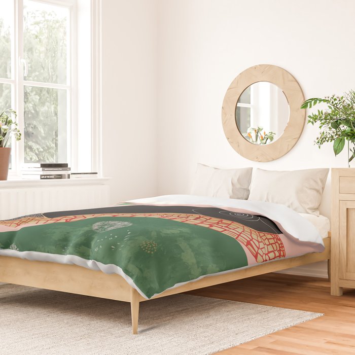 Garden Wanderer Duvet Cover Gallery Image 2