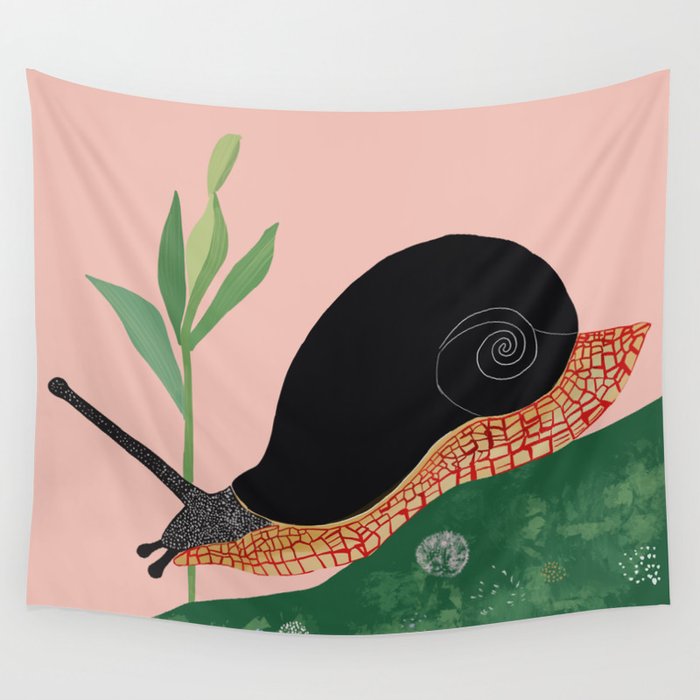 Garden Wanderer Wall Tapestry Gallery Image 4