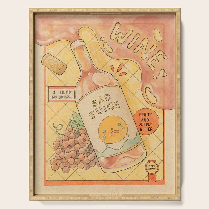 Wine Serving Tray Gallery Image 1