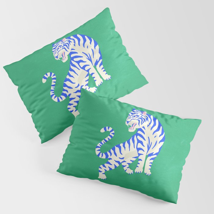 The Roar: White Tiger Edition Pillow Sham Gallery Image 1
