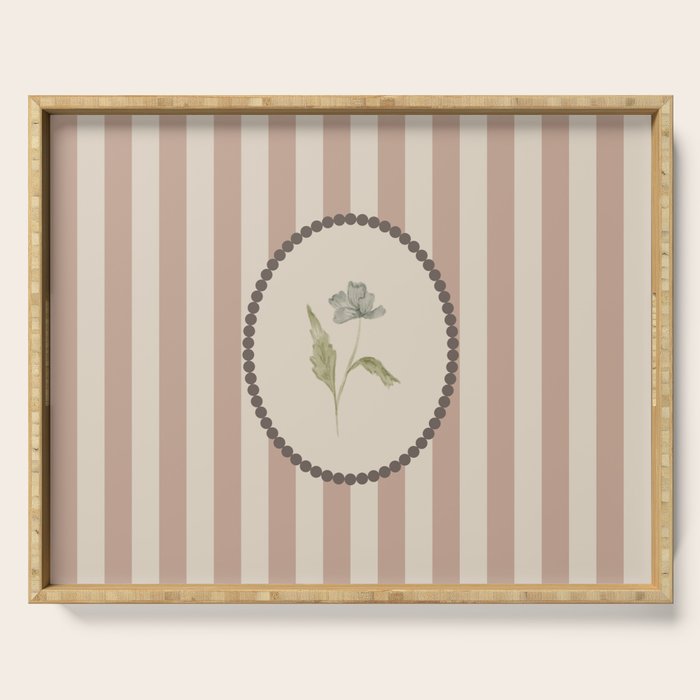 Sweet floral Serving Tray Gallery Image 1