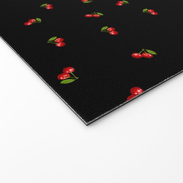 Dark Delicate Cherry Welcome Mat Gallery Image 2