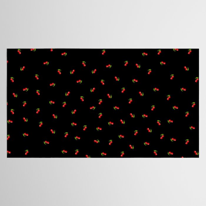 Dark Delicate Cherry Tablecloth Gallery Image 2