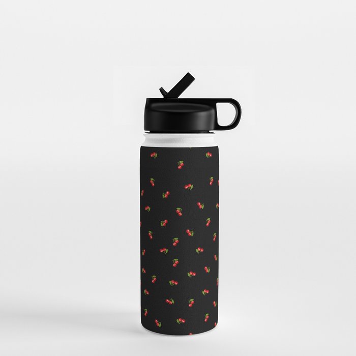Dark Delicate Cherry Water Bottle Gallery Image 1