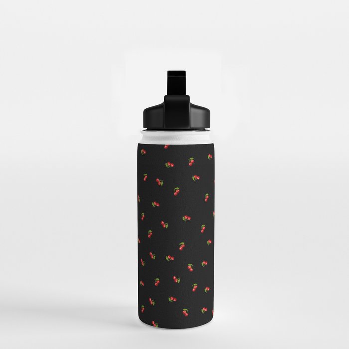 Dark Delicate Cherry Water Bottle Gallery Image 2