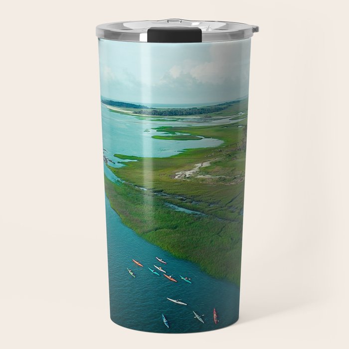 Sea Kayak Travel Mug Gallery Image 1