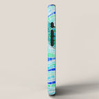 Mosaic Watercolor Sea Turtle iPhone Case Gallery Image 2