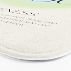 Angel Number 000 | Oneness Bath Mat Gallery Image 3