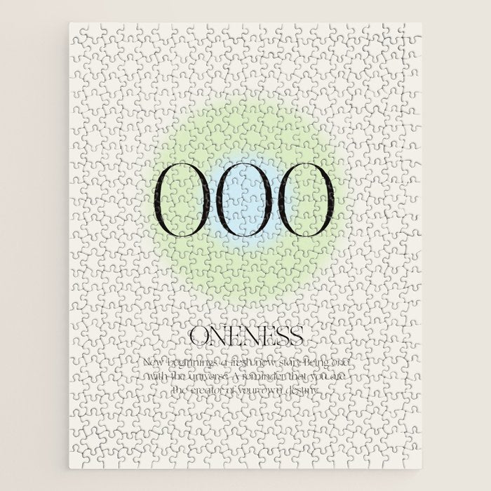 Angel Number 000 | Oneness Jigsaw Puzzle Gallery Image 1