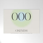 Angel Number 000 | Oneness Welcome Mat Gallery Image 1