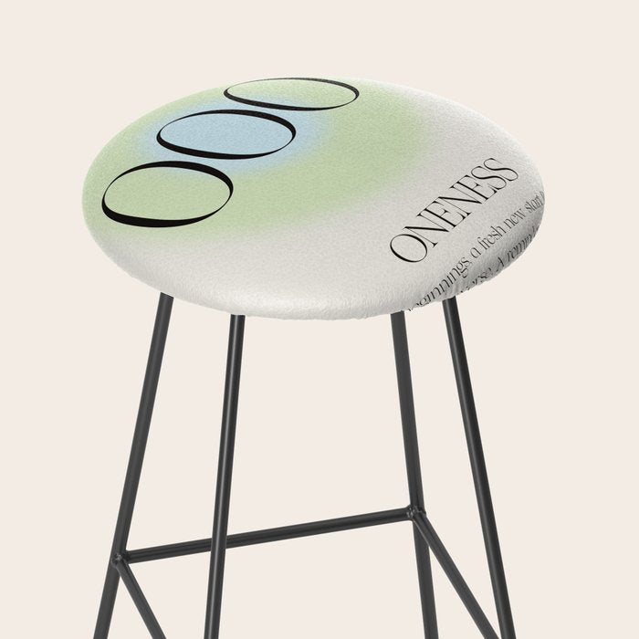 Angel Number 000 | Oneness Stool Gallery Image 2