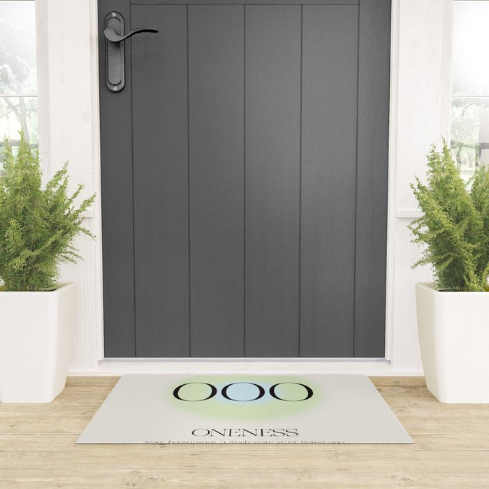 Angel Number 000 | Oneness Welcome Mat Gallery Image 3