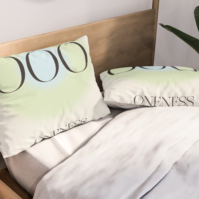 Angel Number 000 | Oneness Pillow Sham Gallery Image 2