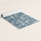 Family of Tigers (Monochrome)  Yoga Mat Gallery Image 2