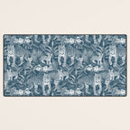Family of Tigers (Monochrome)  Desk Mat Gallery Image 3