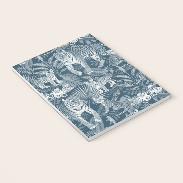 Family of Tigers (Monochrome)  Notebook Gallery Image 3