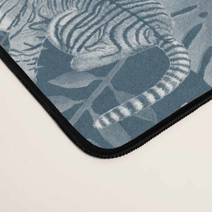 Family of Tigers (Monochrome)  Desk Mat Gallery Image 4