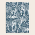 Family of Tigers (Monochrome)  Notebook Gallery Image 4