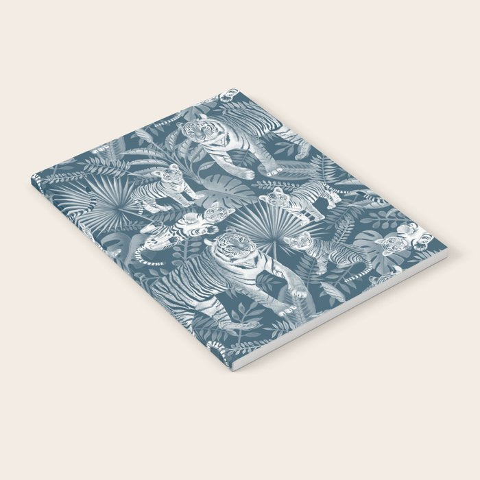 Family of Tigers (Monochrome)  Notebook Gallery Image 1