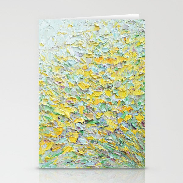 Forsythia Spring Stationery Card Gallery Image 2