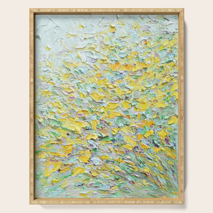 Forsythia Spring Serving Tray Gallery Image 1