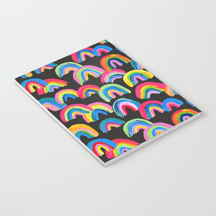 Abstract Rainbow Arcs â Charcoal Notebook Gallery Image 3