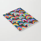 Abstract Rainbow Arcs â Charcoal Notebook Gallery Image 3
