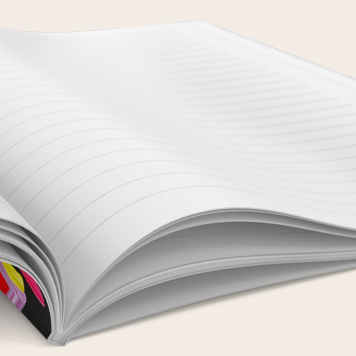Abstract Rainbow Arcs â Charcoal Notebook Gallery Image 2