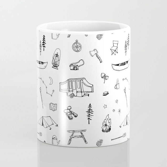 Simple Camping Coffee Mug Gallery Image 4