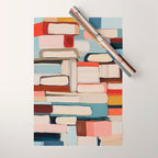 Stacked Stories Wrapping Paper Gallery Image 1