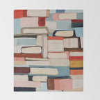 Stacked Stories Throw Blanket Gallery Image 2