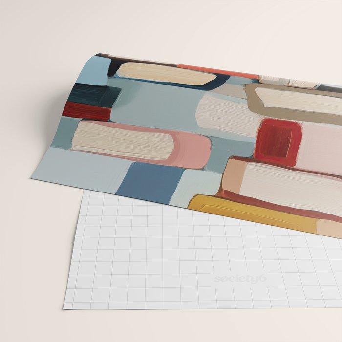Stacked Stories Wrapping Paper Gallery Image 2