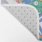 Skiing Girl Bath Mat Gallery Image 2