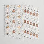 Blue Meadow Wrapping Paper Gallery Image 3