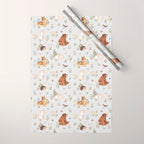 Blue Meadow Wrapping Paper Gallery Image 1
