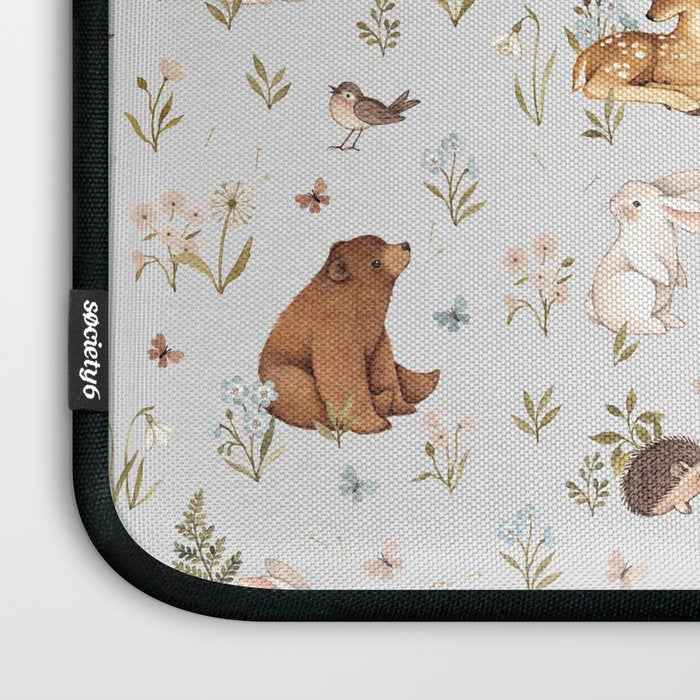 Blue Meadow Laptop Sleeve Gallery Image 3
