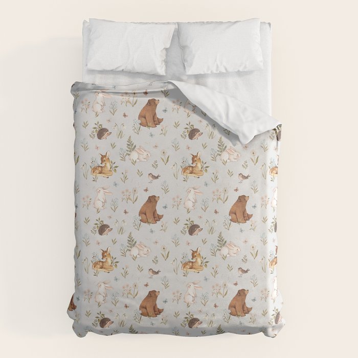 Blue Meadow Duvet Cover Gallery Image 6