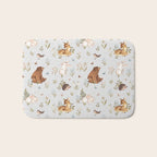 Blue Meadow Bath Mat Gallery Image 1