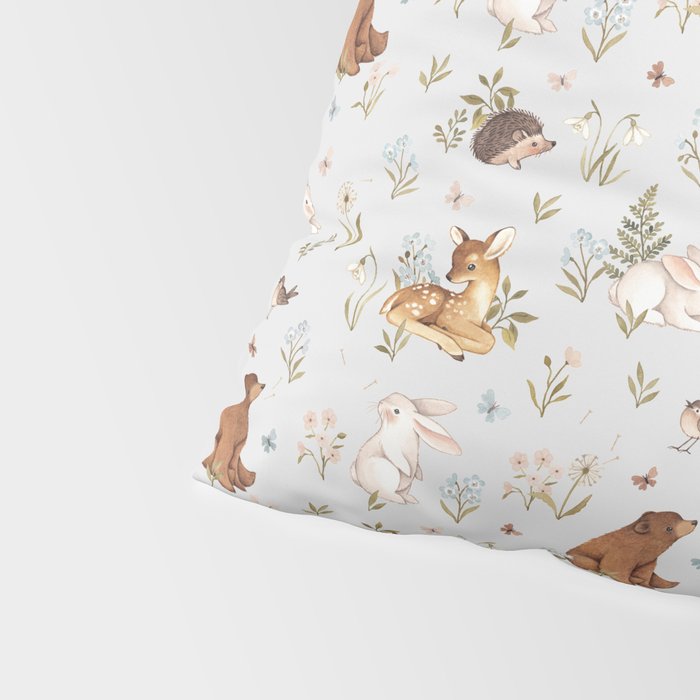 Blue Meadow Pillow Sham Gallery Image 4