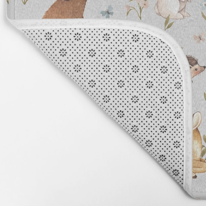 Blue Meadow Bath Mat Gallery Image 2