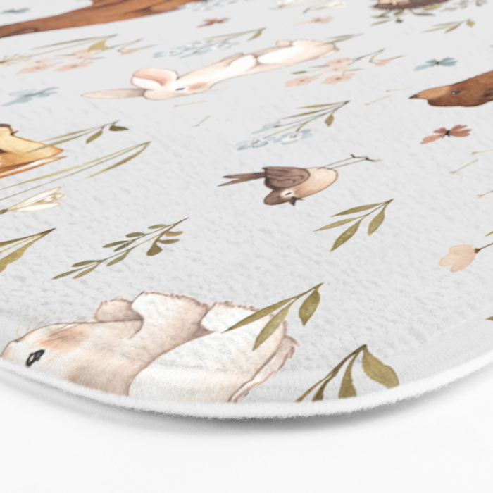 Blue Meadow Bath Mat Gallery Image 3